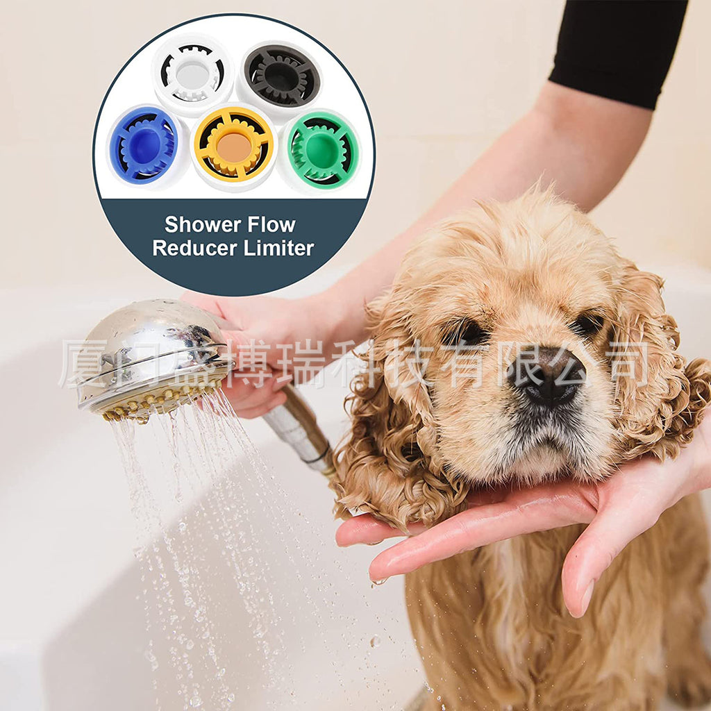 Water flow control for shower head