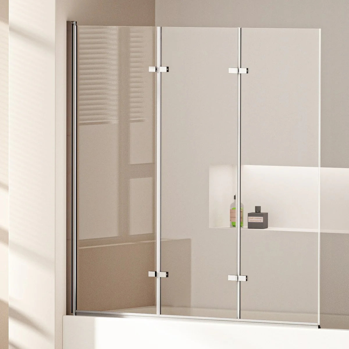 3 Foldable Bathtube Screen FTSS