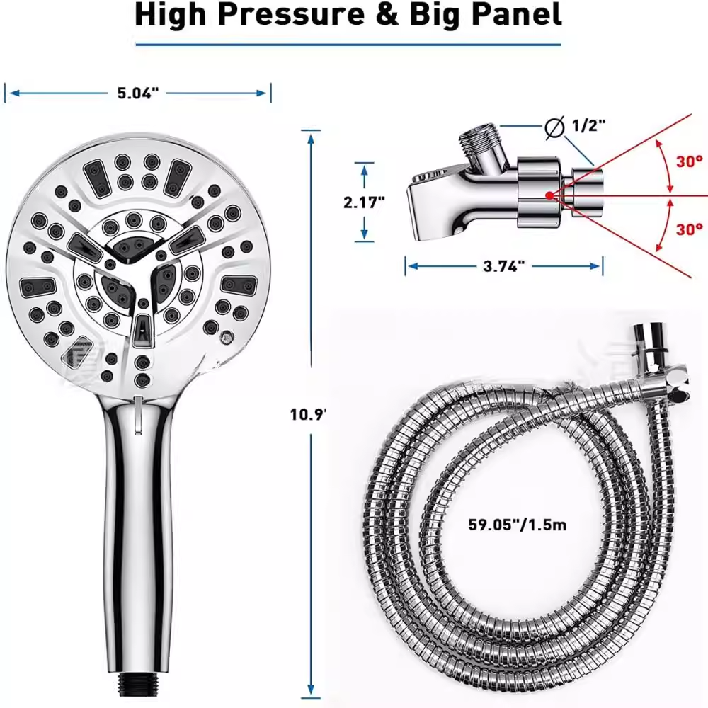 Magnetic shower head with filter CXK01
