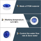 Water flow control for shower head