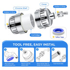 Shower head filter