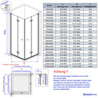 Corner Shower Cabin FBD