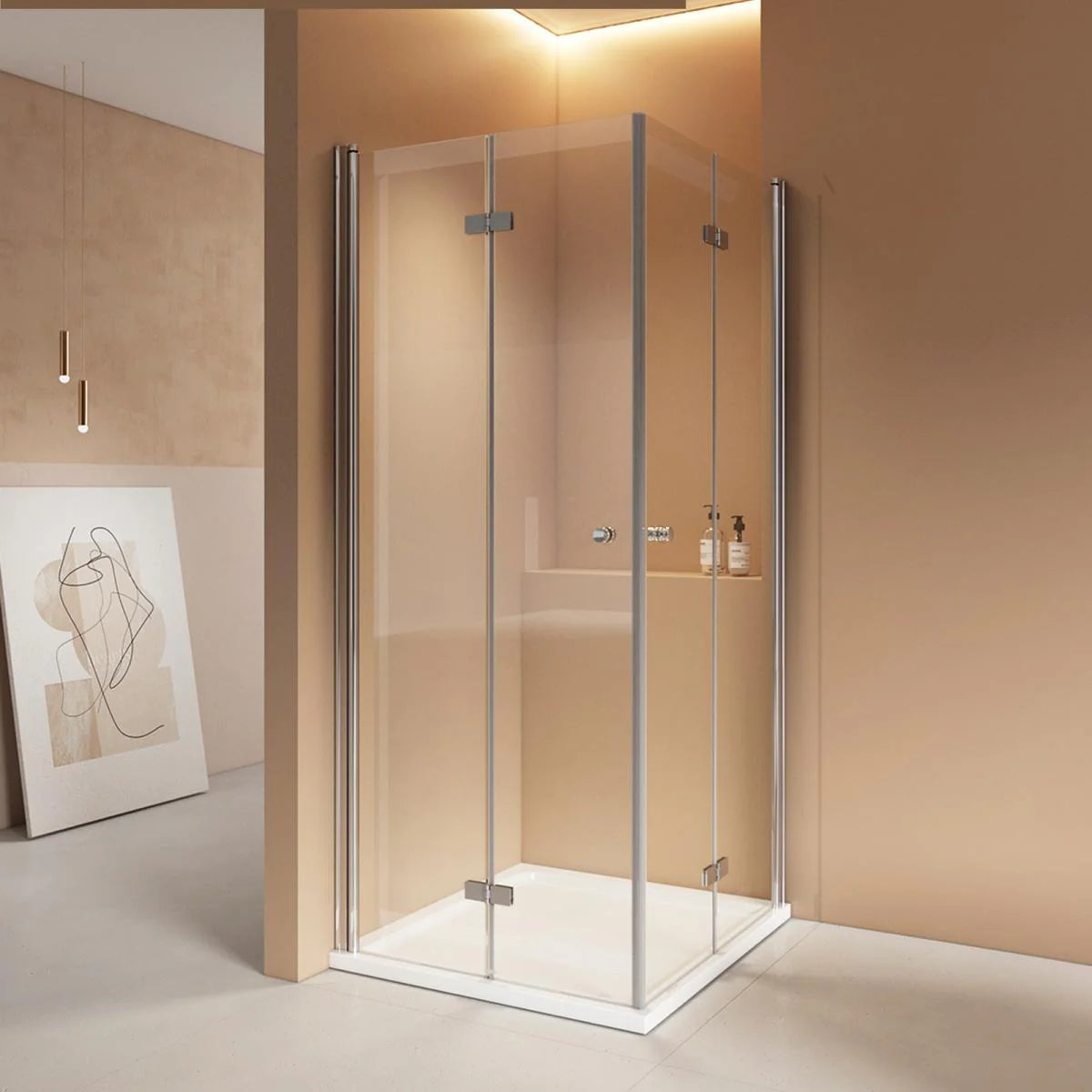 Corner Entrt Shower Cabine FBD+FBD